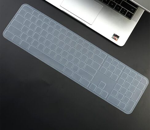 غطاء حماية للوحة المفاتيح من السيليكون الشفاف متوافق مع لوحة المفاتيح Logitech MX Keys المتقدمة ولوحة المفاتيح المضيئة اللاسلكية المتقدمة ولوحة المفاتيح اللاسلكية المتقدمة Logitech Craft (ليست للوحات مفاتيح سطح المكتب الأخرى) in Saudi Arabia
