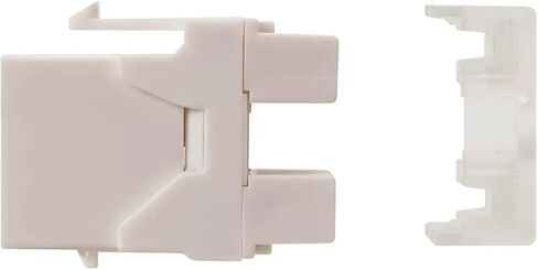 Monoprice Cat6 RJ-45 180-Degree Punch Down Keystone Dual IDC, Orange in Saudi Arabia
