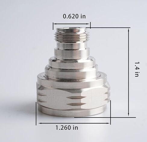 RF تصميم L29 7/16 DIN ذكر التوصيل إلى N أنثى مهايئ الرافعة محول N إلى 7/16 DIN محول لشبكة الاتصالات in Kuwait
