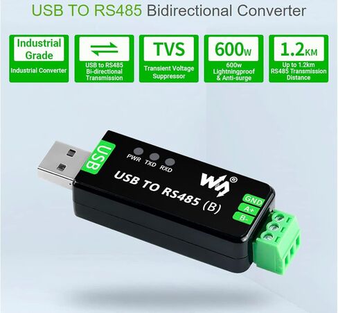 USB /RS232 /TTL to RS232 /485 /TTL Converter, Industrial Isolated Multi-Bus Adapter, Built-in Power Supply Isolation Digital Isolation Protection Circuits Support Windows 11 / 10/ 8.1/8 /7 /XP,etc in Kuwait