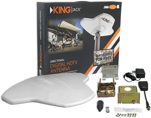 كينغ هوائي بديل لجاك OA8300 عالي الدقة عالي الدقة - ابيض in Kuwait