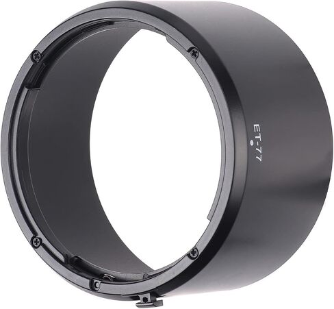 غطاء غطاء العدسة القابل للعكس من FocusFoto بديل لكاميرا Canon ET-77، متوافق مع Canon RF 85mm F2 Macro هو عدسة STM in Saudi Arabia