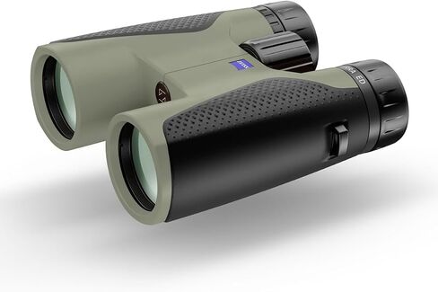 مناظير ZEISS Terra ED مقاس 8x42 مقاومة للماء، وتركيز سريع مع زجاج مطلي للوضوح الأمثل في جميع الظروف الجوية لمشاهدة الطيور والصيد ومشاهدة المعالم السياحية، أسود-أخضر (أسود-أخضر) in Saudi Arabia