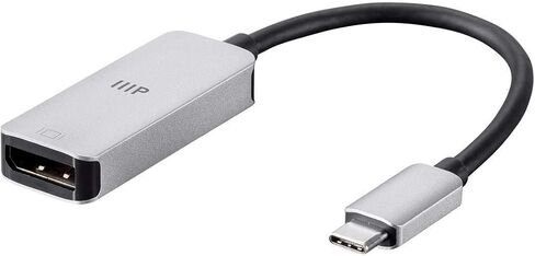 Monoprice USB-C DisplayPort Adapter 4K DisplayPort - Aluminum Body, Compact, Plug and Play - Consul Series in Saudi Arabia