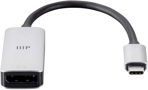 Monoprice USB-C DisplayPort Adapter 4K DisplayPort - Aluminum Body, Compact, Plug and Play - Consul Series in Saudi Arabia