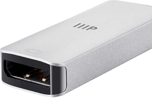 Monoprice USB-C DisplayPort Adapter 4K DisplayPort - Aluminum Body, Compact, Plug and Play - Consul Series in Saudi Arabia