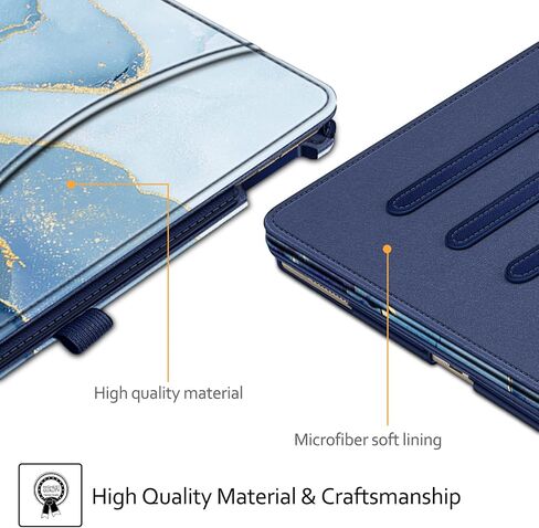 Fintie Case for iPad Pro 12.9-inch 2017/2015 (Old Model, 2nd & 1st Generation) - [Corner Protection] Multi-Angle Folio Stand Cover with Pencil Holder & Pocket, Auto Wake/Sleep, Composition B in Saudi Arabia