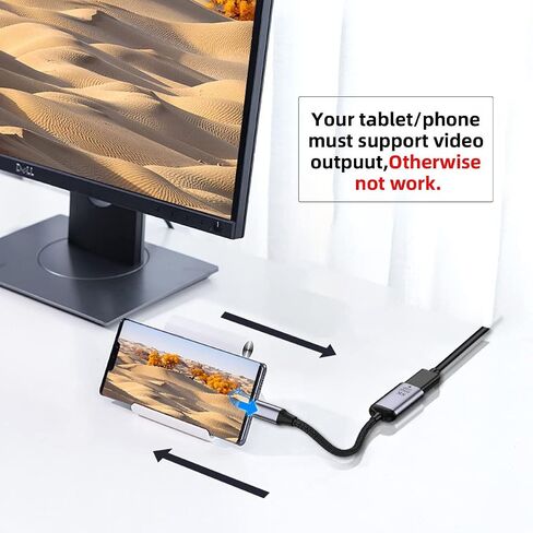 Chenyang CY USB4 USB-C Type-C مصدر ذكر إلى كابل HDMI 2.0 أنثى عرض 8K 60HZ UHD 4K HDMI كابل شاشة in Kuwait
