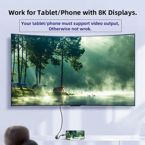 Chenyang CY USB4 USB-C Type-C مصدر ذكر إلى كابل HDMI 2.0 أنثى عرض 8K 60HZ UHD 4K HDMI كابل شاشة in Kuwait