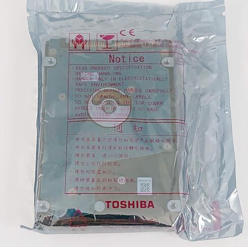 Toshiba Thick 15mm Does not fit Laptop 2.5" inch Hard Disk Drive HDD MQ04ABB400 4TB 4000GB 128M Cache 5400RPM SATA 6.0Gb/s in Kuwait