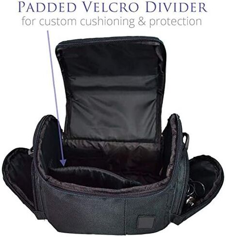 eCost Medium Soft Padded Camera Equipment Bag/Case for Nikon, Canon, Sony, Pentax, Olympus Panasonic, Samsung & Many More… in Saudi Arabia