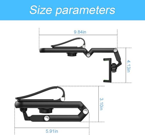 Magnetic Phone Mount for Car, 360° Rotatable Universal Mobile Phone Holder for Dashboard and More Places, Suitable for iPhone 12/12 Pro/Pro Max More 4-4.7" Devices (Black2) in Saudi Arabia
