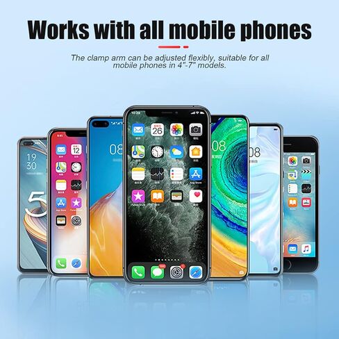 Magnetic Phone Mount for Car, 360° Rotatable Universal Mobile Phone Holder for Dashboard and More Places, Suitable for iPhone 12/12 Pro/Pro Max More 4-4.7" Devices (Black2) in Saudi Arabia