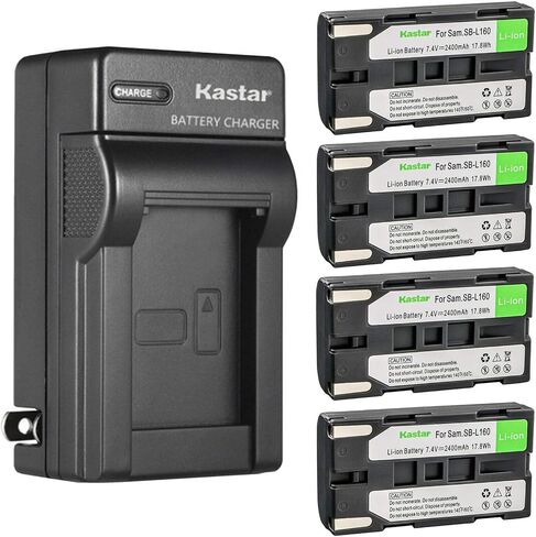 بديل شاحن بطارية حائط تيار متردد من Kastar SB-L160 لهاتف Samsung SC-L700، SC-L710، SC-L750، SC-L770، SC-L810، SC-L860، SC-L870، SC-L901، SC-L903، SC-L906 ، SC-L907، SC-W61، SC-W62، SC-W71 in Kuwait
