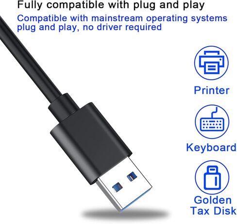 TXY 4 منافذ USB 3.0 Hub عالي السرعة متعدد USB موسع للكمبيوتر المكتبي والكمبيوتر المحمول وملحقات الكمبيوتر المحمول HUB محول (أبيض) in Kuwait