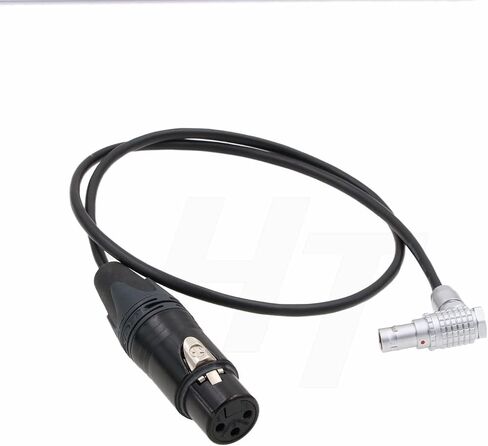 Audio Cable for ARRI Alexa 35 and Mini LF Camera Microphone Recorder XLR 3 Pin to Right Angle 6 Pin 60cm in Saudi Arabia