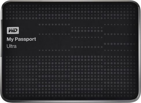 (Old Model) WD My Passport Ultra 1 TB Portable External USB 3.0 Hard Drive with Auto Backup, Black in Saudi Arabia
