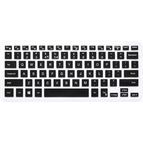 Keyboard Skin Compatible with Dell Inspiron 13 5000 i5368 i5378 i5379, Dell Inspiron 13 7373 7375 7368 i7368 i7378, 15.6" Dell Inspiron 15 i5568 i5578 5579 7569 7579 [Without Numeric keypad] Mint