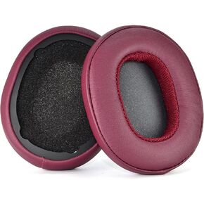 Crusher Evo Earpad,Replacement Ear Pads Compatible with Skullcandy Crusher Wireless Crusher Evo Crusher ANC Hesh 3 Headphones Ear Cushions, Headset Earpads, Ear Cups Repair Parts-Red in Saudi Arabia