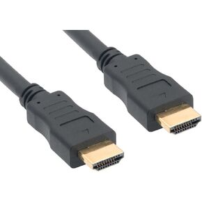 كابليليرا HDMI عالي السرعة مع ايثرنت، ذكر/ذكر 6 قدم، اسود (ZC5599MM-06) in Kuwait