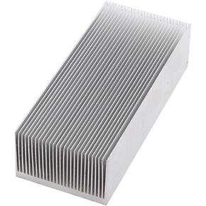 Xnrtop Aluminum Heat Radiator Heatsink Cooling Fan 150x69x37mm Silver Tone in Saudi Arabia
