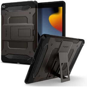 Spigen Tough Armor TECH مُصممة لحافظة iPad 10.2، وحافظة iPad من الجيل التاسع (2021) / حافظة iPad من الجيل الثامن (2020) / حافظة iPad من الجيل السابع (2019) - جونميتال in Kuwait