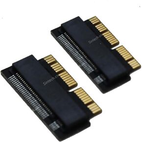 Sintech 2Pc/Pack NGFF M.2 nVME SSD Adapter Card for Upgrade MacBook Air(2013-2016 Year) and MacBook PRO(Late 2013-2015 Year) in Kuwait