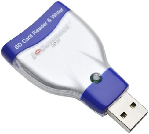 تقنية الوصول المباشر قارئ بطاقات/كاتب USB 2.0 رقمي آمن (SD/SDHC) (2388) in Kuwait
