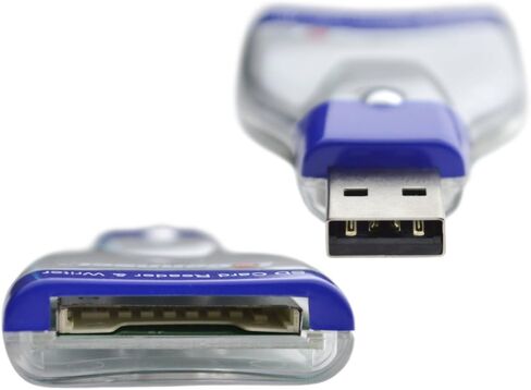 تقنية الوصول المباشر قارئ بطاقات/كاتب USB 2.0 رقمي آمن (SD/SDHC) (2388) in Kuwait