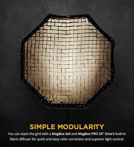 ماج مود ماج بوكس برو 24 انش شبكة ثماني - تحكم في الضوء وتركيزه بكفاءة in Kuwait