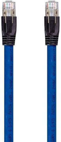 Monoprice Cat8 Ethernet Network Cable - 5 Feet - Black | 2GHz, 40Gbps, 24AWG, S/FTP - Entegrade Series in Kuwait
