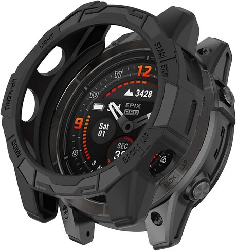 Watch Cover Compatible with Garmin Fenix 7X Solar/7X Pro Solar - 51mm Case (5Colors) in Saudi Arabia