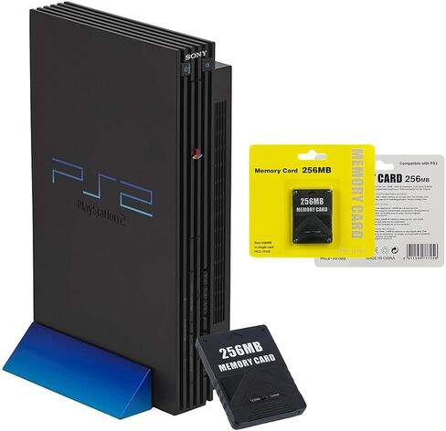 بطاقة ذاكرة CONNYAM سعة 256 ميجابايت متوافقة مع بطاقة ذاكرة الألعاب عالية السرعة لجهاز Playstation 2 PS2 in Kuwait