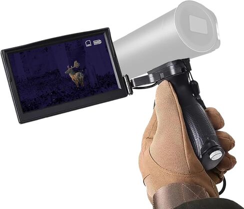 شاشة خارجية MILESEEY للمنظار الحراري أحادي العين، 4K 4.5 بوصة 1280*800 شاشات HDMI صغيرة لـ T-Recon TNV10 TNV30 in Kuwait