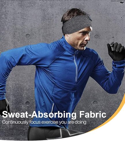 سماعات رأس رياضية للنوم من ASMRBAND، سماعات رأس للنوم للنوم الجانبي، سماعات رأس مع مكبرات صوت ستيريو عالية الدقة رفيعة للغاية مثالية للنوم واليوجا والأرق والسفر الجوي والتأمل in Kuwait