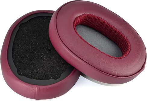 Crusher Evo Earpad,Replacement Ear Pads Compatible with Skullcandy Crusher Wireless Crusher Evo Crusher ANC Hesh 3 Headphones Ear Cushions, Headset Earpads, Ear Cups Repair Parts-Red in Saudi Arabia