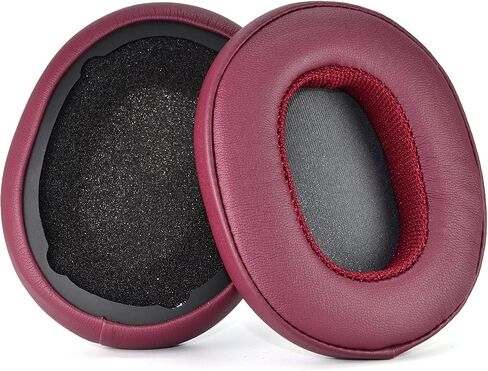 Crusher Evo Earpad,Replacement Ear Pads Compatible with Skullcandy Crusher Wireless Crusher Evo Crusher ANC Hesh 3 Headphones Ear Cushions, Headset Earpads, Ear Cups Repair Parts-Red in Saudi Arabia