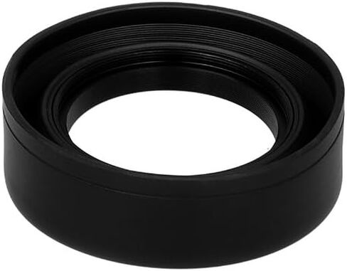 Fotodiox 3-Section Rubber Lens Hood, Sun Shade, 55mm in Saudi Arabia
