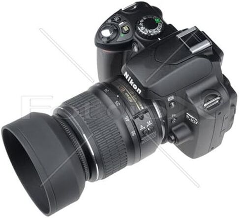 Fotodiox 3-Section Rubber Lens Hood, Sun Shade, 55mm in Kuwait