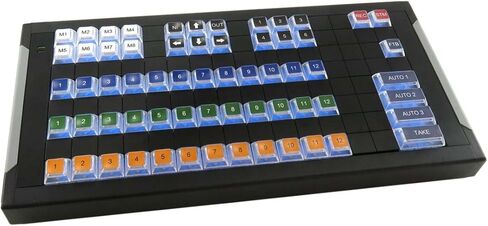 مجموعة محول فيديو لوحة المفاتيح X-keys XKE-128 لـ vMix (128 مفتاحًا، مفاتيح فقط) in Kuwait