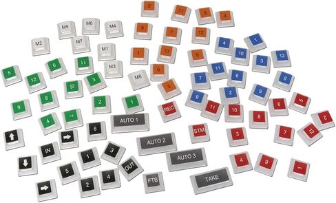 مجموعة محول فيديو لوحة المفاتيح X-keys XKE-128 لـ vMix (128 مفتاحًا، مفاتيح فقط) in Kuwait