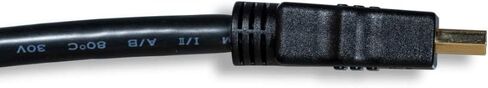 كابليليرا HDMI عالي السرعة مع ايثرنت، ذكر/ذكر 6 قدم، اسود (ZC5599MM-06) in Kuwait