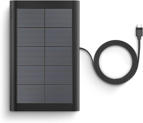 Ring Small Solar Panel, 1.9W for Stick Up Cam, Stick Up Cam Pro, Spotlight Cam Plus, Spotlight Cam Pro - Black in Kuwait
