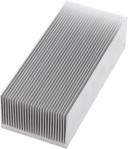 Xnrtop Aluminum Heat Radiator Heatsink Cooling Fan 150x69x37mm Silver Tone in Saudi Arabia