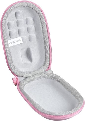 حافظة سفر Anleo لماوس Logitech Pebble M350 / Logitech M355 اللاسلكي المحمول (وردي) in Kuwait