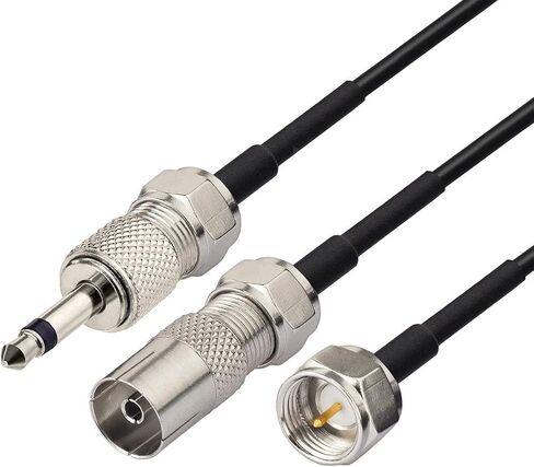 Bingfu FM Radio Antenna Magnetic Base FM Antenna for Stereo Receiver Indoor Pioneer Onkyo Yamaha Marantz Sherwood Bose Wave Music System Home Stereo Receiver AV Audio Video Home Theater Receiver in Saudi Arabia