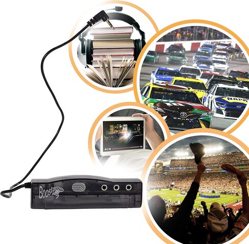 Upbeat Audio T613-BNC Boostaroo لجميع تطبيقات الصوت - يزيد من إخراج الصوت لأجهزة الكمبيوتر الشخصية وملفات MP3 وأجهزة الكمبيوتر المحمولة ومشغلات DVD والمزيد - عمر بطارية طويل وجودة صوت رائعة in Saudi Arabia