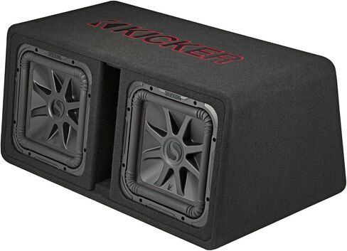 Kicker 45DL7R122 L7R 12" Dual Subwoofers+Vented Sub Box Enclosure 2-Ohm DL7R122 in Saudi Arabia