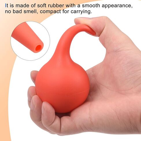 MECCANIXITY Dust Ball Air Blower Rubber Blowing Pump Cleaning Tool 30ml Red for Camera Lens, Keyboard, PCB Board, Computer, Plants in Saudi Arabia