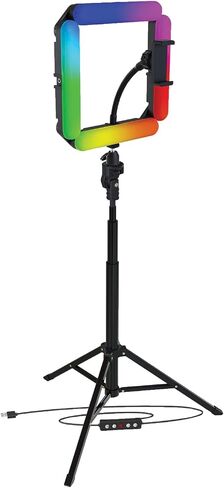 Bower WA-MOD4RGB RGB Quad Modular Light Kit with Tripod, Black in Saudi Arabia